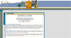 Desktop Screenshot of fearlessguitars.com